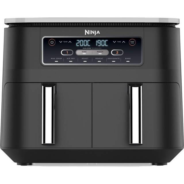 Ninja AF300UK 7.6L Foodi Dual Zone Air Fryer and Dehydrator